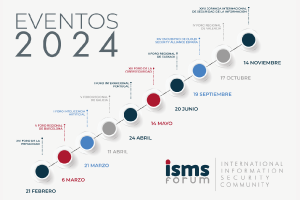 Presentamos la agenda de eventos de ISMS Forum prevista para 2024