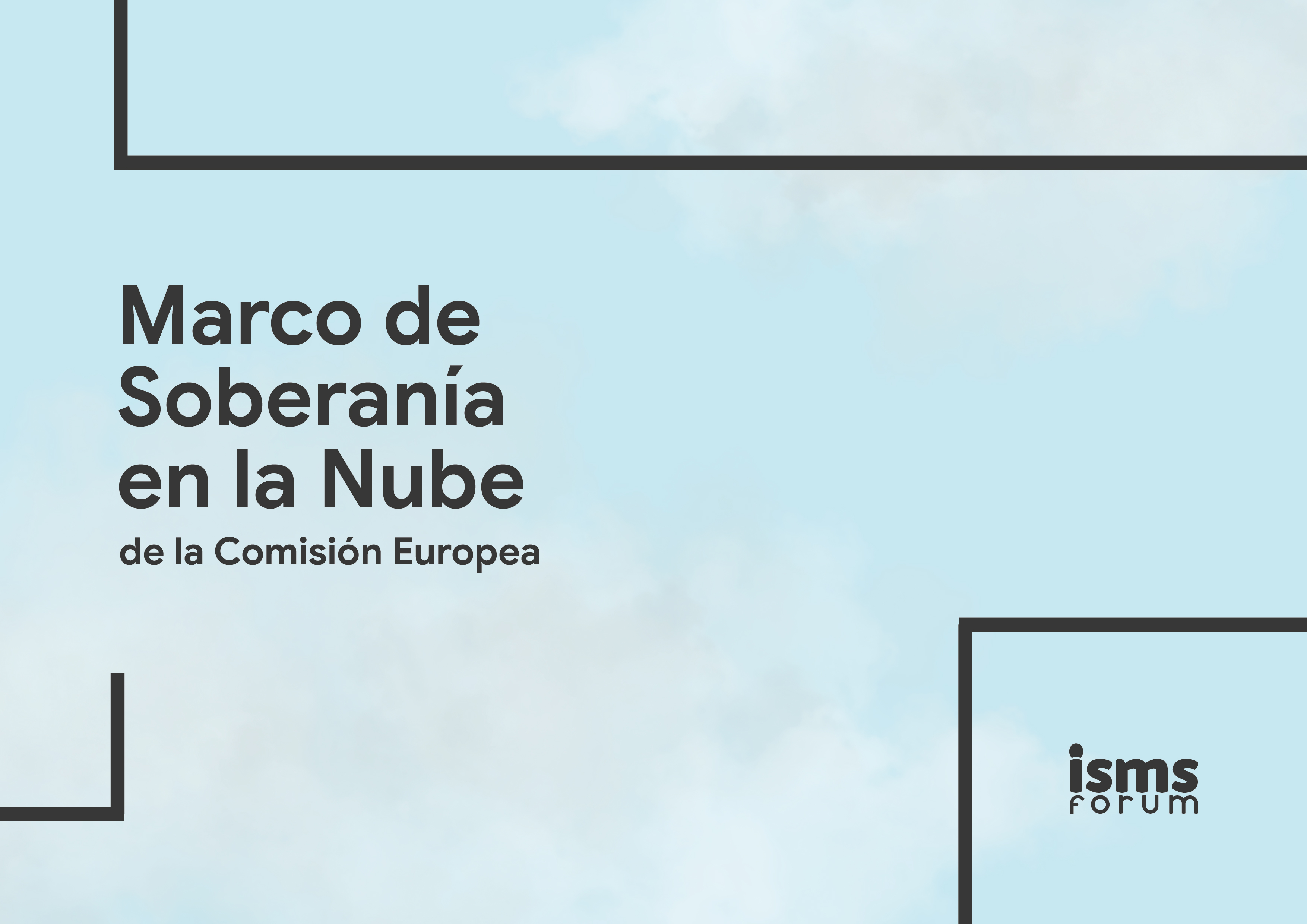 Mapa Conceptual sobre la Soberan�a en la Nube seg�n la Comisi�n Europea