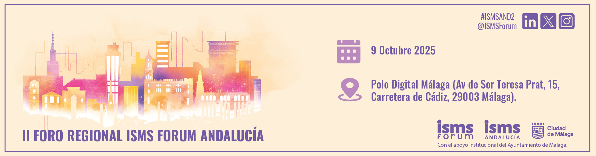 II Foro de Ciberseguridad de ISMS Forum Andaluca