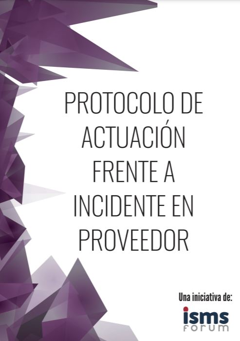 Protocolo de actuación frente a incidente en proveedor
